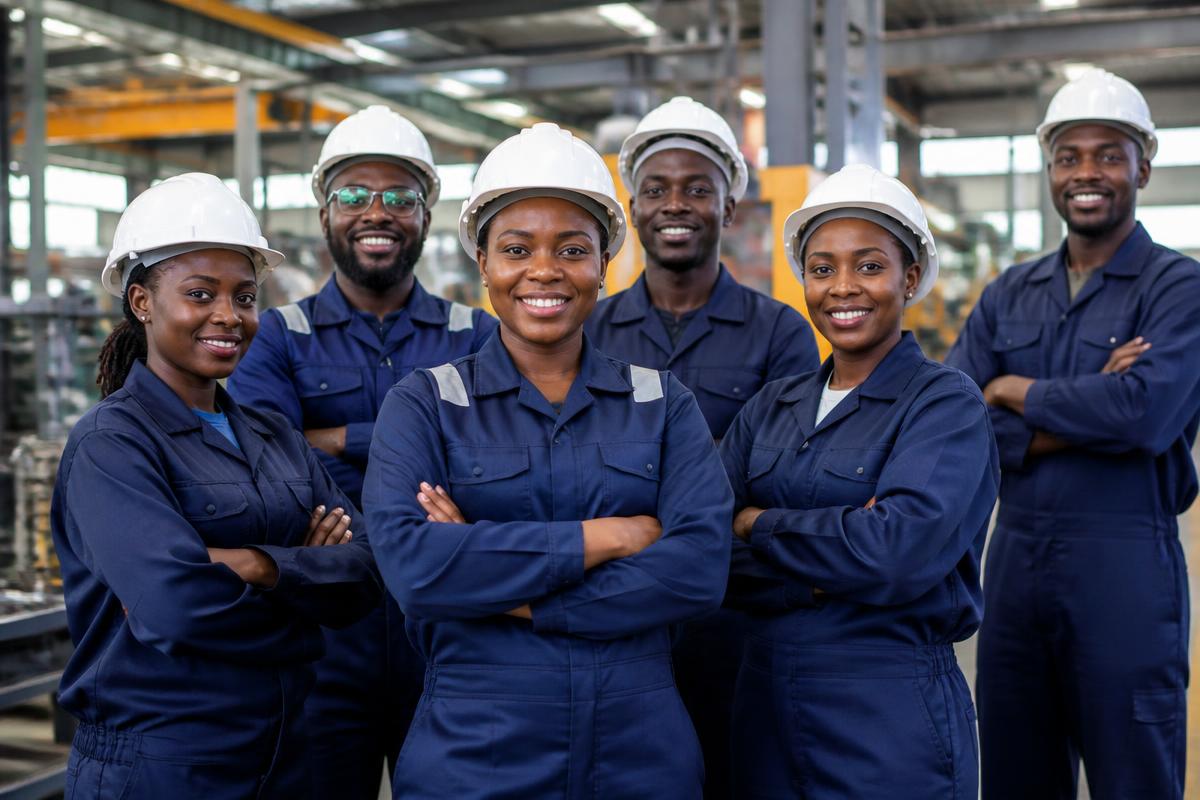 Unique Soap Manufacturers production team at work